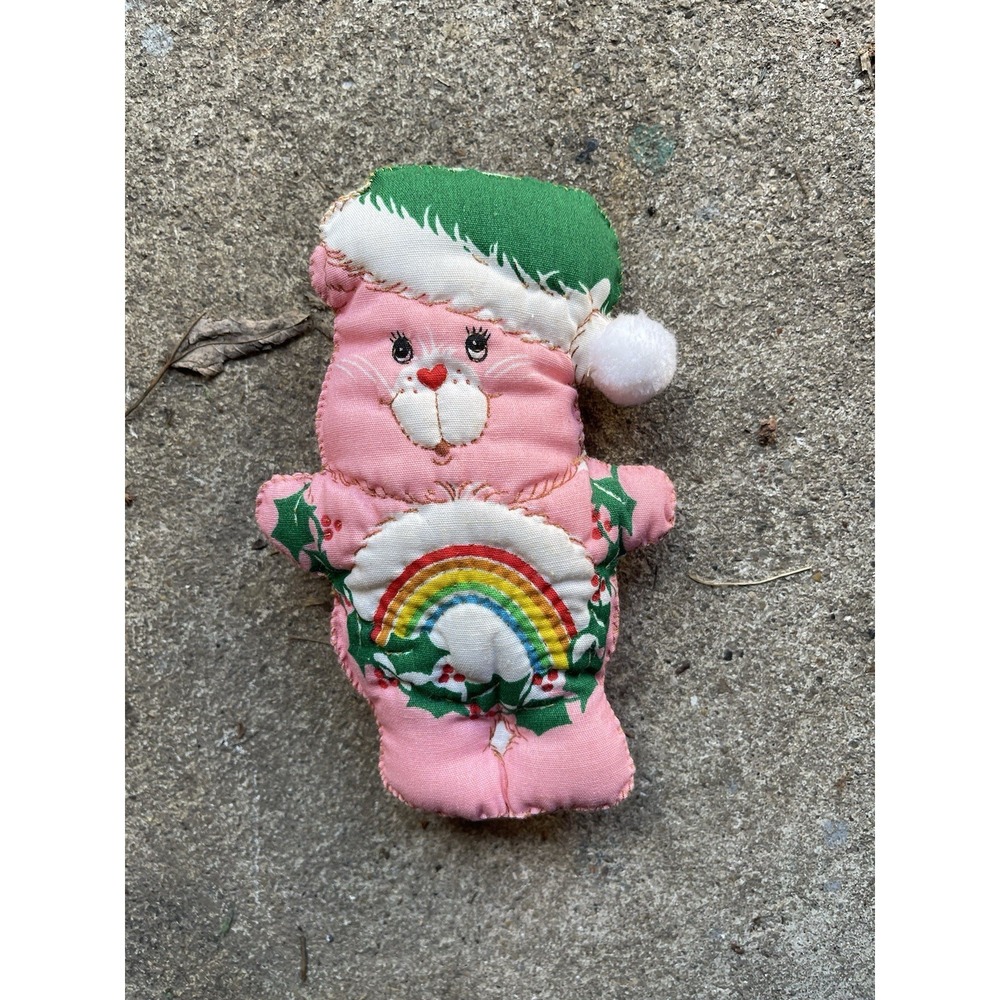 Vintage Cut And Stitch Handcrafted Christmas  Carebear